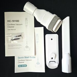 Replacement Parts, YTE HC-1810D Cordless Vac-Gap Wand/Brush/Wall Mount/Manual